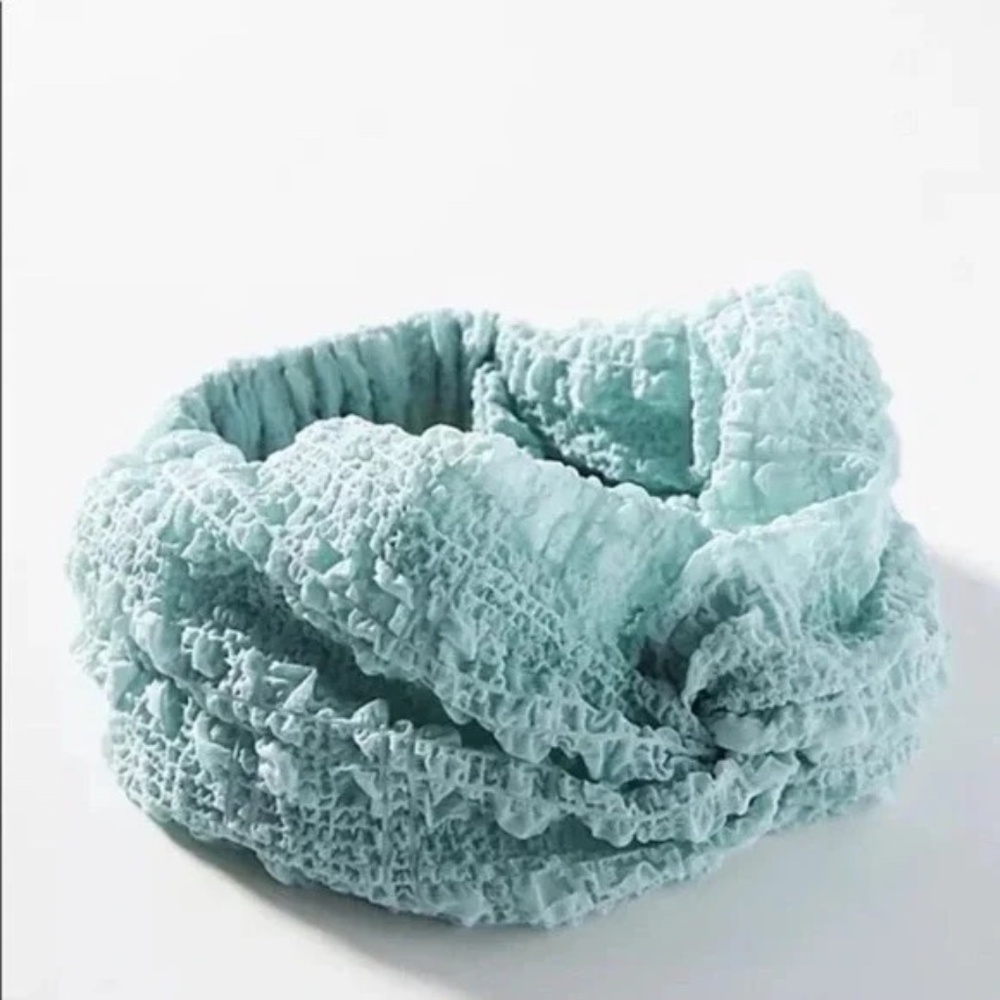 NWT Anthropologie  Blue  Beach Twist Headband